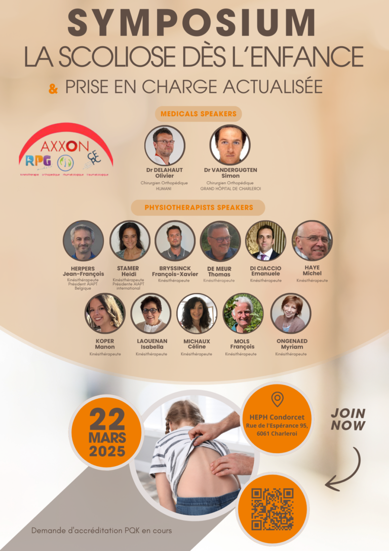 Lire la suite à propos de l’article 📢 Symposium 2025 : La Scoliose dès l’Enfance & Prise en Charge Actualisée