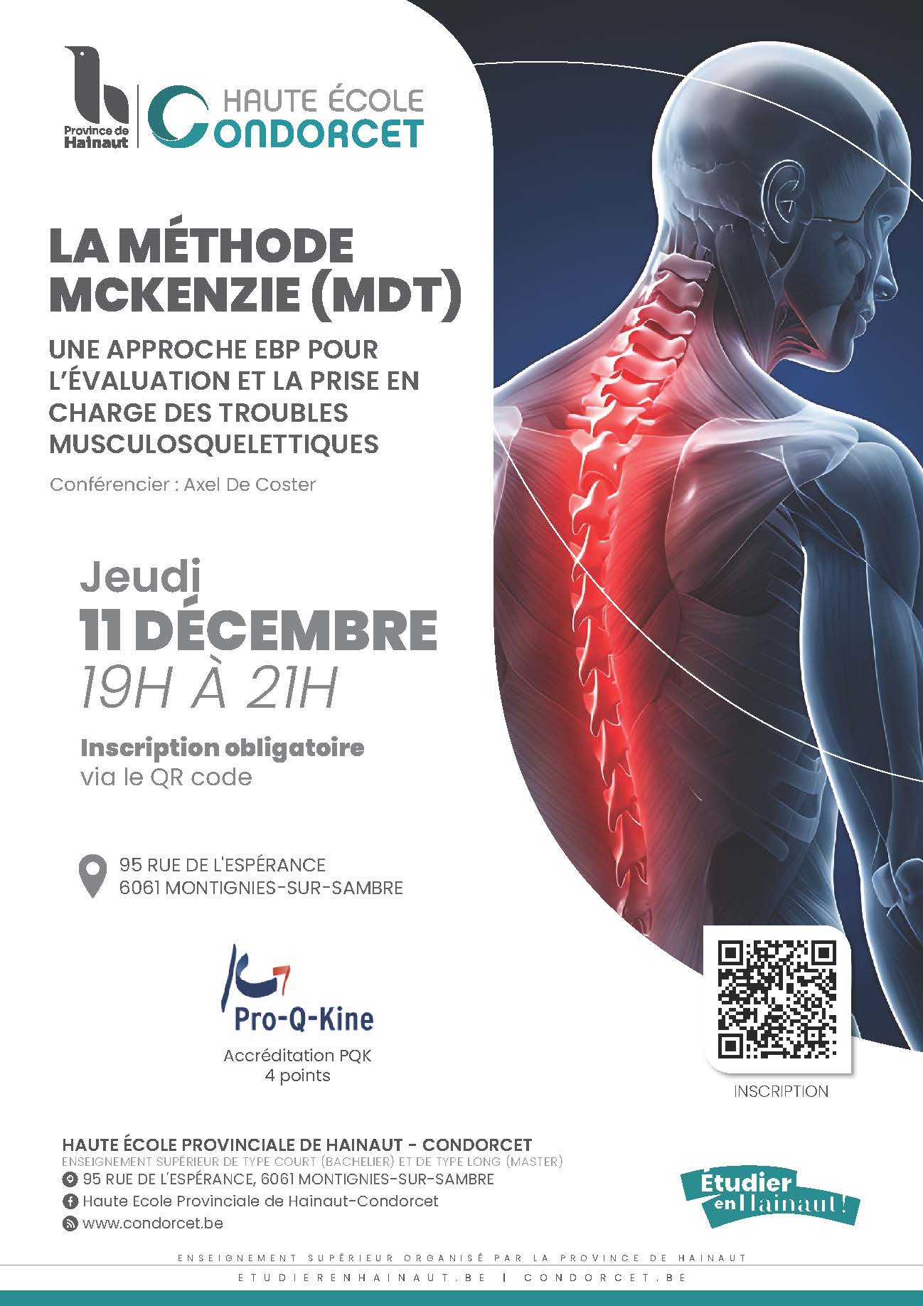 Lire la suite à propos de l’article 🩺 Conférence : La Méthode McKenzie (MDT)