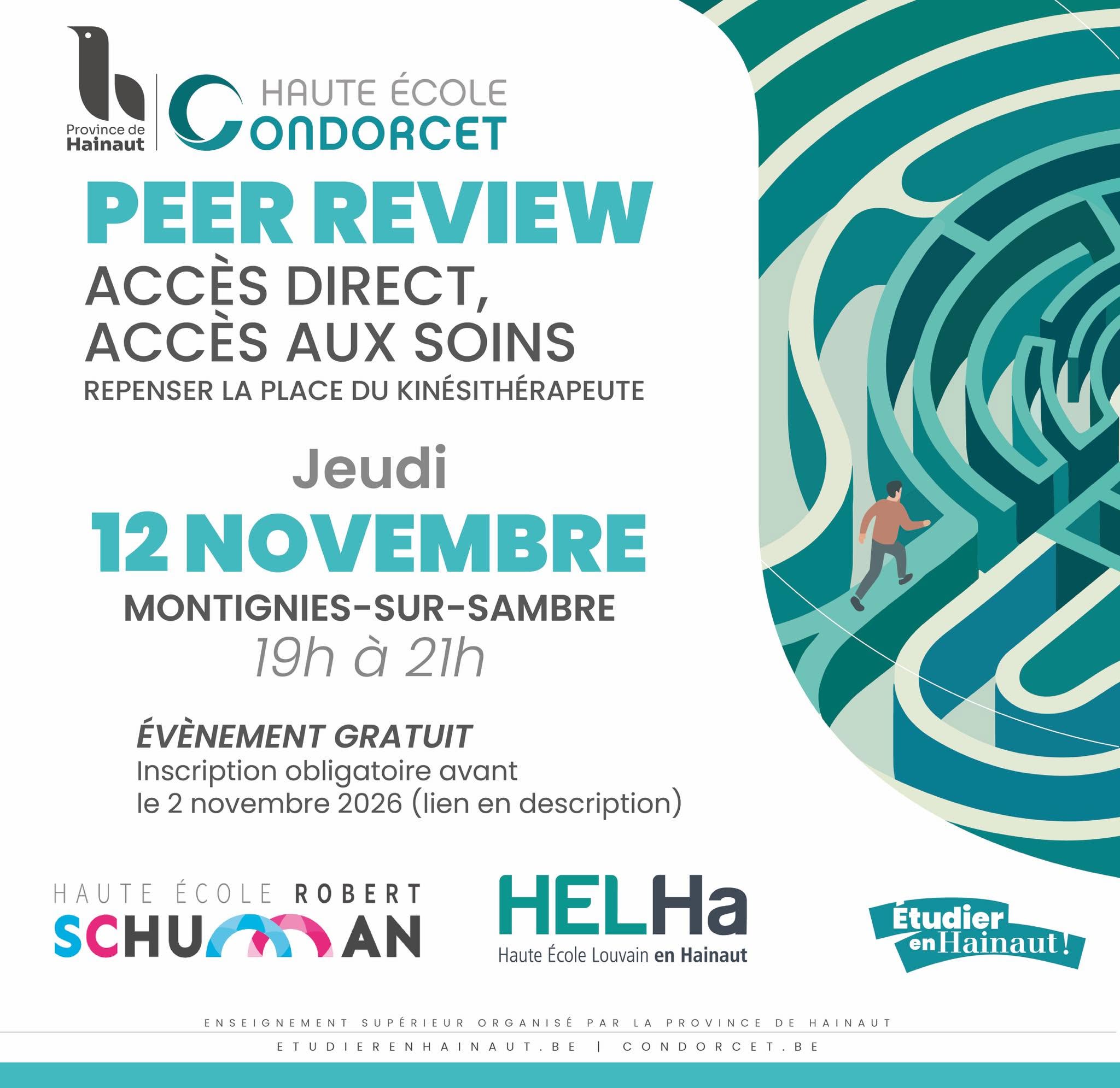 Lire la suite à propos de l’article Peer Review – Accès direct, accès aux soins : repenser la place du kinésithérapeute